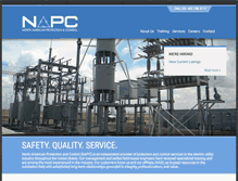 Tablet Screenshot of napcusa.com